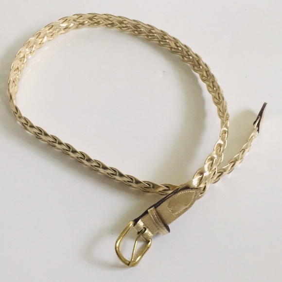 Gold Woven Belt - Picture 6 of 9